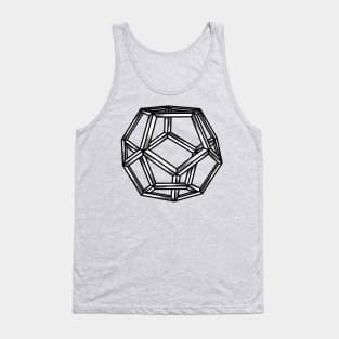 Impossible Pentagonal Dodecahedron Tank Top